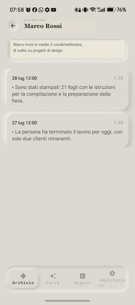 Dettaglio Contatto Vocra